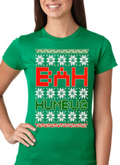 Ugly Christmas T-shirt - BAH HUMBUG Girls T-shirt
