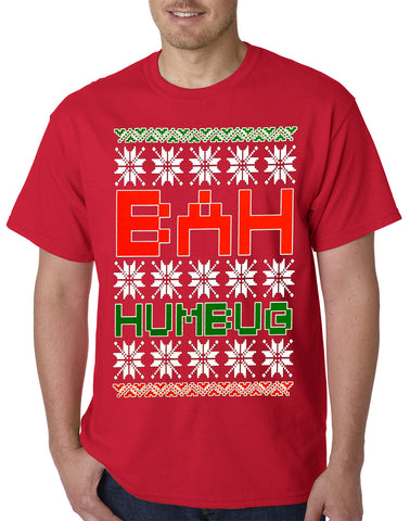Ugly Christmas T-shirt - BAH HUMBUG Mens T-shirt