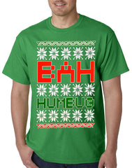 Ugly Christmas T-shirt - BAH HUMBUG Mens T-shirt