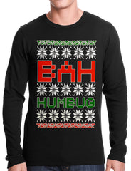 Ugly Christmas Sweater - BAH HUMBUG Thermal Shirt