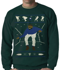 Ugly Christmas Sweater - Dancing Man Adult Crewneck
