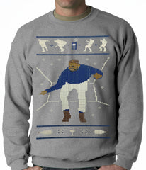 Ugly Christmas Sweater - Dancing Man Adult Crewneck