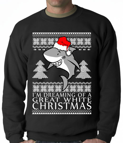 Great White Christmas Crewneck Sweatshirt –