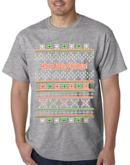 Ugly Christmas T-shirt - Merry F*cking Christmas Mens T-shirt