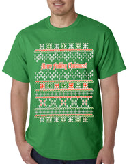 Ugly Christmas T-shirt - Merry F*cking Christmas Mens T-shirt