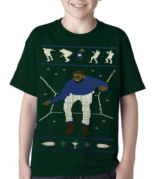 Ugly Christmas Tee - Dancing Man Kids T-shirt –