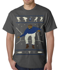 Ugly Christmas Tee - Dancing Man Mens T-shirt