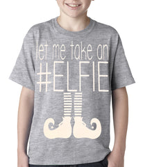 Ugly Christmas Tee - Let Me Take An #ELFIE Ugly Christmas Kids T-shirt