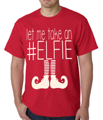 Ugly Christmas Tee - Let Me Take An #ELFIE Ugly Christmas Mens T-shirt