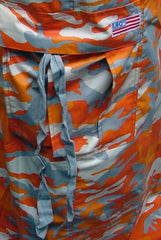 Unisex 40 " Wide Leg UFO Pants (Orange Camo)