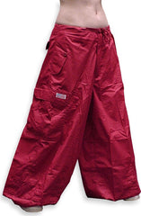 Unisex 40 " Wide Leg UFO Pants (Red)