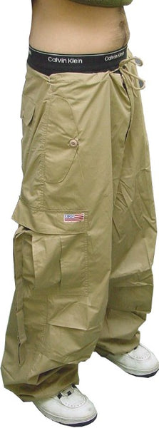 Unisex Basic UFO Pants (Khaki) –