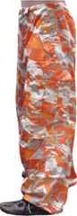 Unisex Basic UFO Pants (Orange Camo)