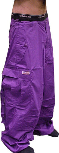 Unisex Basic UFO Pants (Purple)