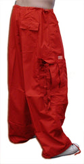 Unisex Basic UFO Pants (Red)