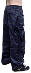 Unisex Basic UFO Pants w/ Zip Off Legs to Shorts (Navy)