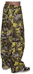 Unisex Basic UFO Pants (Yellow Camo)