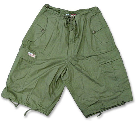Unisex Basic UFO Shorts (Olive Green)