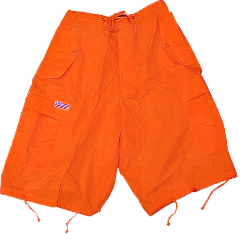 Unisex Basic UFO Shorts (Orange)