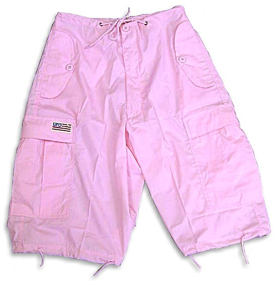 Unisex Basic UFO Shorts  (Pastel Pink)