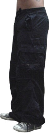 Unisex UFO Slim Fit Cantiene Pants (Black)
