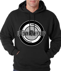 Uptown Funk You Up Record Adult Hoodie