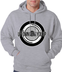 Uptown Funk You Up Record Adult Hoodie