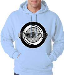 Uptown Funk You Up Record Adult Hoodie