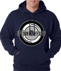 Uptown Funk You Up Record Adult Hoodie