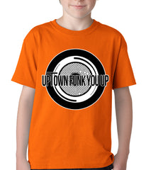 Uptown Funk You Up Record Kids T-shirt