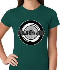 Uptown Funk You Up Record Ladies T-shirt