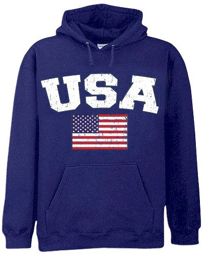 USA Vintage Flag International Hoodie – Bewild