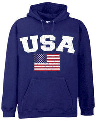USA Vintage Flag International Hoodie