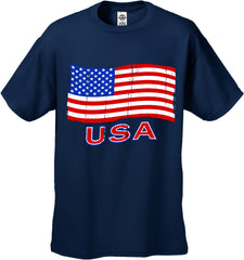 USA Vintage Flag Men's T-Shirt