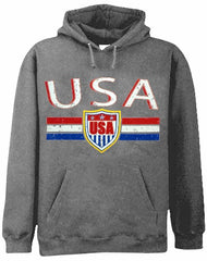 USA Vintage Shield International Hoodie