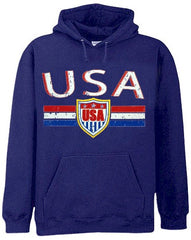 USA Vintage Shield International Hoodie