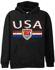 USA Vintage Shield International Hoodie