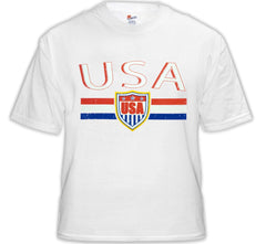 USA Vintage Shield International Mens T-Shirt