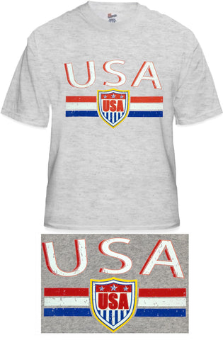 USA Vintage Shield International Mens T-Shirt