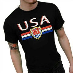USA Vintage Shield International Mens T-Shirt
