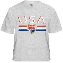 USA Vintage Shield International Mens T-Shirt