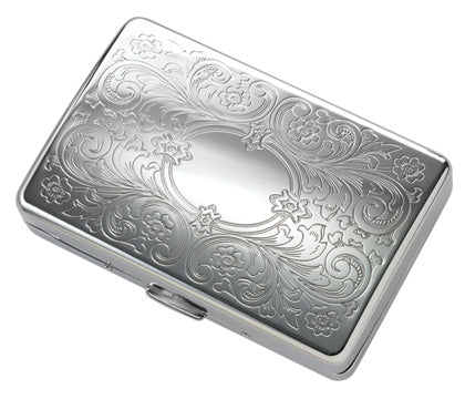 Luxury High Gloss Paisley Engravable Cigarette Case (For Regular Sized –  Bewild