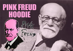Pink Freud Hoodie :: Sigmund Freud Adult Hoodie