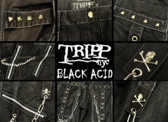 Tripp Darkstreet NYC -  "Black Acid" Bondage Pants (Black)