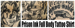 Men's Full Body Tattoo Shirt - Prison Ink Full Body Tattoo Shirt