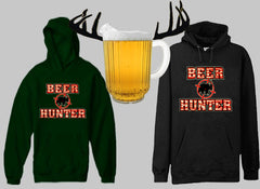 Bear Deer Beer Hunter Target Mens T-shirt