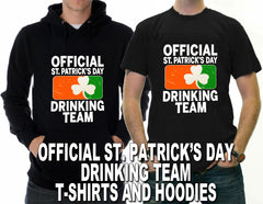 Official St. Patricks Day Drinking Team Adult Hoodie
