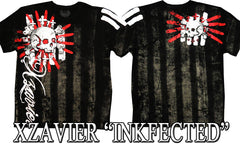 Xzavier "Inkfected" Men's T-Shirt (Black)