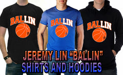Jeremy Lin Basketball BAL-LIN Mens T-shirt