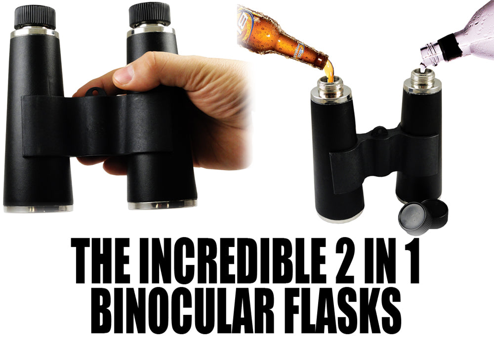 2 in 1 Binocular Flasks